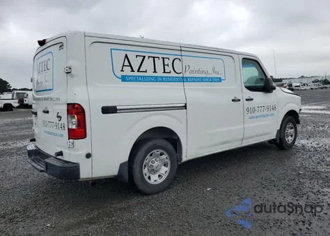 2015 Nissan Nv 1500 from USA, damaged, VIN 1N6BF0KX8FN802581